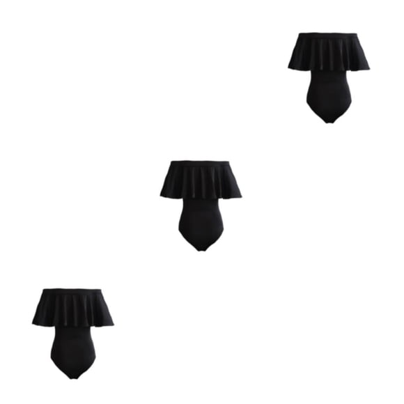 Minnieouse Traje de baño de verano para mujer, mono de surf para mujer, traje de baño con cuello de barco para fotografía Sexy para niñas, Type1 NO1