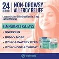 thumbnail image 5 of (2 pack) WELMATE Generic Xyzal Levocetirizine Dihydrochloride 5 mg Allergy Relief Antihistamine 24 Hour 360 Tablets, 5 of 6