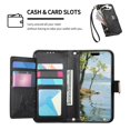 thumbnail image 4 of Funda FOXDOCK cartera de piel sintética para FOXDOCK Samsung Galaxy S26 Ultra – Resistente a golpes, RFID – negro, 4 of 6