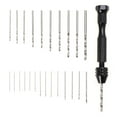thumbnail image 3 of FELTECHELECTR Hand Drills Manual Mini Hand Drill for Models 25-Piece Set, 3 of 8