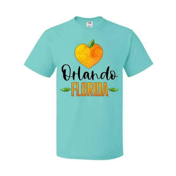 Inktastic Orlando Florida Orange in Heart T-Shirt