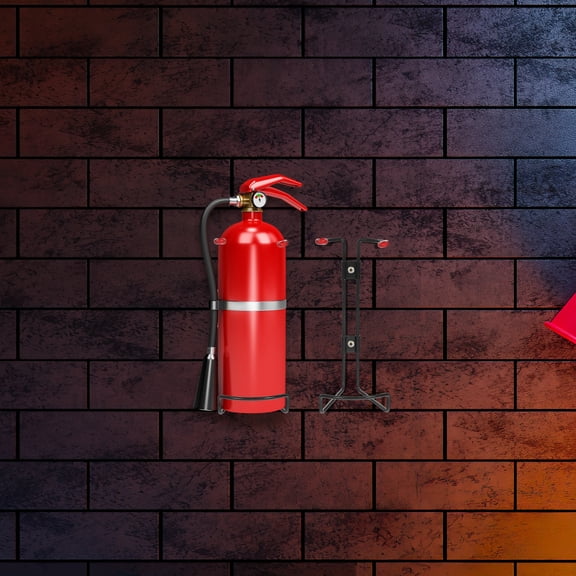 Fire Extinguisher Holder Wall Mount Fire Extinguisher Bracket Metal Fire Extinguisher Rack
