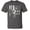 Charcoal Grey, variant on Fair Game Deer US Flag T-Shirt, Buck American Flag, Hunting Graphic Tee-Charcoal-L