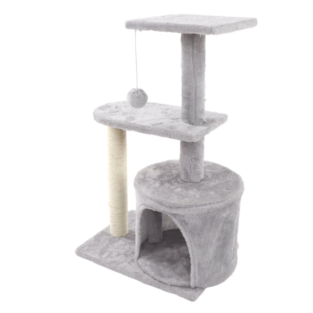 Poste rascador para gatos, árbol para gatos, espacio espacioso, rascador para gatos, salida de alta intensidad