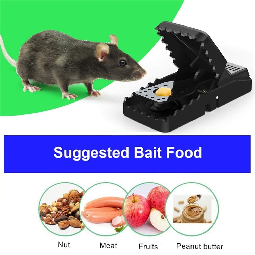 6-PACK Reusable MOUSE TRAPS Rat Trap Rodent Snap Trap Mice Trap Catcher Killer 
