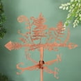 thumbnail image 5 of Plant Weather Vane for Roof Mount Vintage Fern Plant Metal Weathervane Wind Direction Indicator Wind Vanes Signs, 5 of 7