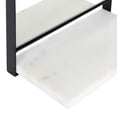 thumbnail image 3 of Kate and Laurel Chadwin Arch Wall Mirror with Shelf, Black 12x20, 3 of 10