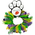 thumbnail image 3 of Pet, Dog and Cat Smoocher Pet Necklace, "Mardi Gras", 3 of 3