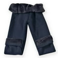 thumbnail image 7 of 2 PCS Kids Toddler Girls Leggings Solid Warm Thick Fleece Lined Skinny Pants Trousers Teenage Child 3-13 Years, 7 of 7
