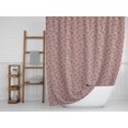 thumbnail image 6 of S4Sassy Pink Russian Doll Mix Decorative Waterproof Printed Shower Curtain Roller Hooks Drapes-60 x 70 Inch, 6 of 6
