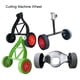 thumbnail image 3 of Riwesomey Ruedas de soporte confiables para cortadoras de malezas que garantizan durabilidad y longevidad Cortadora de pastos inalámbrica Herramientas eléctricas verde, 3 of 6