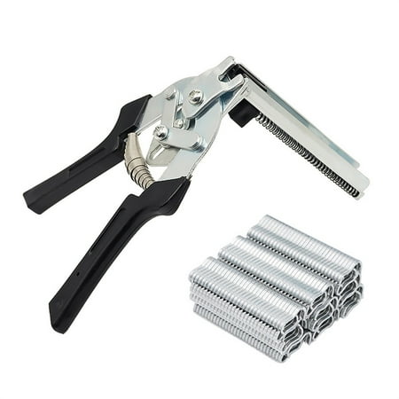 

QiwagFerng Nail Ring Pliers Kit Clips For Fence Fastening Upholstery