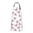 thumbnail image 2 of Lsque Butterflies (2) Waterproof Apron Chef Aprons for Men Heavy Duty Chemical Work Apron Extra Long Grilling Aprons with Adjustable Bib Apron, 2 of 9