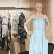 Female Mannequin Full Body Adjustable Mannequin Torso Dress Form for Sewing Mannequin 69 inches Detachable Mannequin Stand w/Metal Base & Mannequin Head