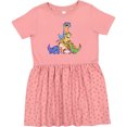 thumbnail image 3 of Inktastic Gecko Pile Cute Lizards Girls Toddler Dress, 3 of 5