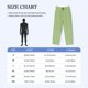 thumbnail image 4 of Fotbe Green Gingham Pantalones de Pijama para Hombre, Pantalones de Dormir, Pantalones de Casa con Cintura Ajustable y Bolsillos-Small, 4 of 6