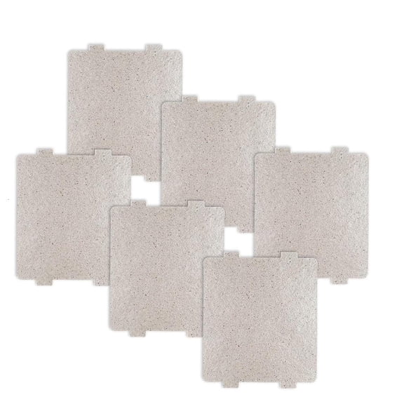 Lerpwige 6PCS High Temperature Microwave Micas Shield Prevents Sparking and Ensures Even Heating Suitable for Microwave