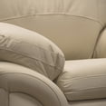 thumbnail image 4 of Sala de Piel Genuina Sofá y Love Seat ConfortoPiel Genova Marfil, 4 of 6