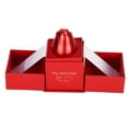 thumbnail image 3 of Fosa Necklace & Box Rose Shaped Pendant Case Jewelry Earring Storage Box For Proposal, 3 of 8