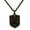 Bronze, variant on Knight Shield Pendant for Men Medieval Knight Templar Necklace, Crusader Templar Shield Necklace Crusader Sword Necklace Men’s Knight Warrior Jewelry Punk Knight Shield Charm Necklace