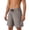 Khaki—Mens Casual Shorts, variant on BVOFAR Big and Tall Shorts for Men Elastic Waist Drawstring Gym Shorts Lightweight Quick Dry Athletic Workout Shorts with Zipper Pockets Army Green 6XL