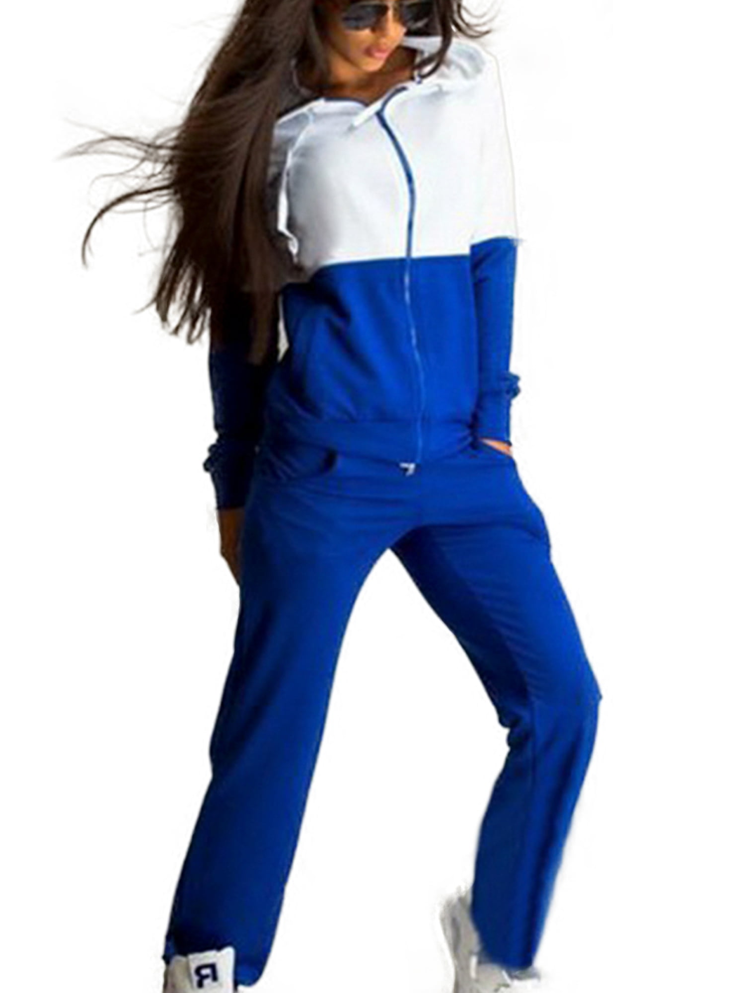 Details about   New Ladies Puff Sleeves Top Cuffed Jogging Bottom Loungewear Suit Tracksuit Set 