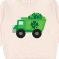 thumbnail image 3 of Inktastic St Patricks Day Irish Clover Dump Truck Childs Toddler Sweatshirt, 3 of 4