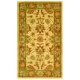 thumbnail image 6 of SAFAVIEH Heritage Regis Traditional Wool Area Rug, Ivory/Brown, 3' x 5', 6 of 9