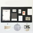 thumbnail image 4 of Adhesive Felt Fabric Board Soundproof Wall Mounted Bulletin Panel for Home, 4 of 10