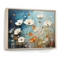 thumbnail image 2 of Designart "Meadow Bliss composition V" Modern Floater Framed Canvas Wall Art, 2 of 7