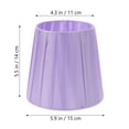 thumbnail image 6 of Lamp Shades, Small Lamp Shade, Fabric Lampshade, Table Lamp Cover, Chandelier Shades, Pendant Light Cover for Table Chandeliers Wall Floor Lamp Shade Replacement Wall Lamp, 1 Pcs, 5.9x5.5", 6 of 7