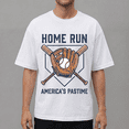 thumbnail image 5 of Men's 100% Cotton Short Sleeve Crewneck Graphic T-Shirt, Soft Breathable Moisture Wicking Casual Basic S-3XL, 5 of 7