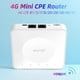 thumbnail image 3 of Enrutador CPE 4G LTE con Módem WiFi 6 y Tarjeta SIM, Compatible con 32 Conexiones de Dispositivos. Enrutador Inalámbrico Móvil para Asia, África y Europa., 3 of 10