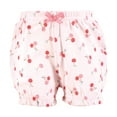 thumbnail image 3 of Hudson Baby Infant Girls Shorts Bottoms 4-Pack, Cherry Sweet, 9-12 Months, 3 of 3