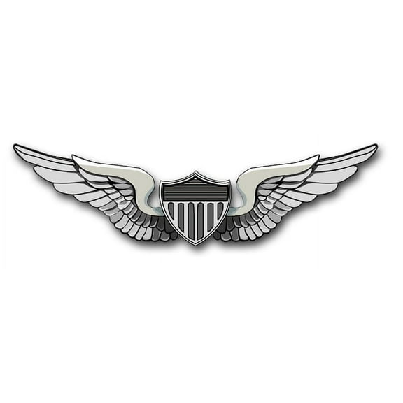 3.8 Inch Army Aviator Wing Vinyl Sticker