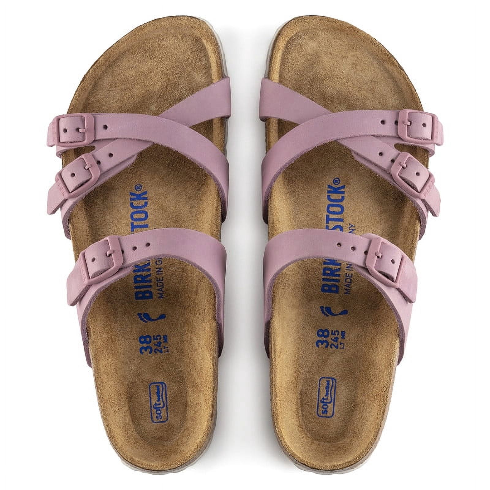 BIRKENSTOCK Franca Nubuck Leather Sandals: Elevate Your Style with Elegant Comfort for Every Step - Multiple Colors and Sizes