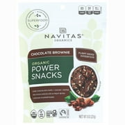 Navitas Organics Organic Power Snacks - Chocolate Brownie 8 oz Pkg