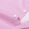 thumbnail image 6 of Rggeeun Shirts For Men Male Casual Lapel Long Sleeve Button Down Shirt Striped Print Comfortable Relaxed Fit Dress Shirt With Slight Stretch Leisure Tops, 6 of 8