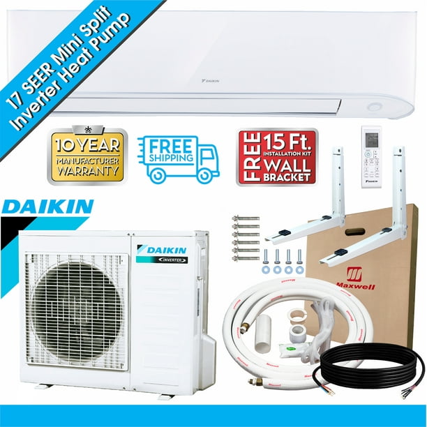 Zone Daikin SEER R410A Inverter Driven Heat Pump Ductless