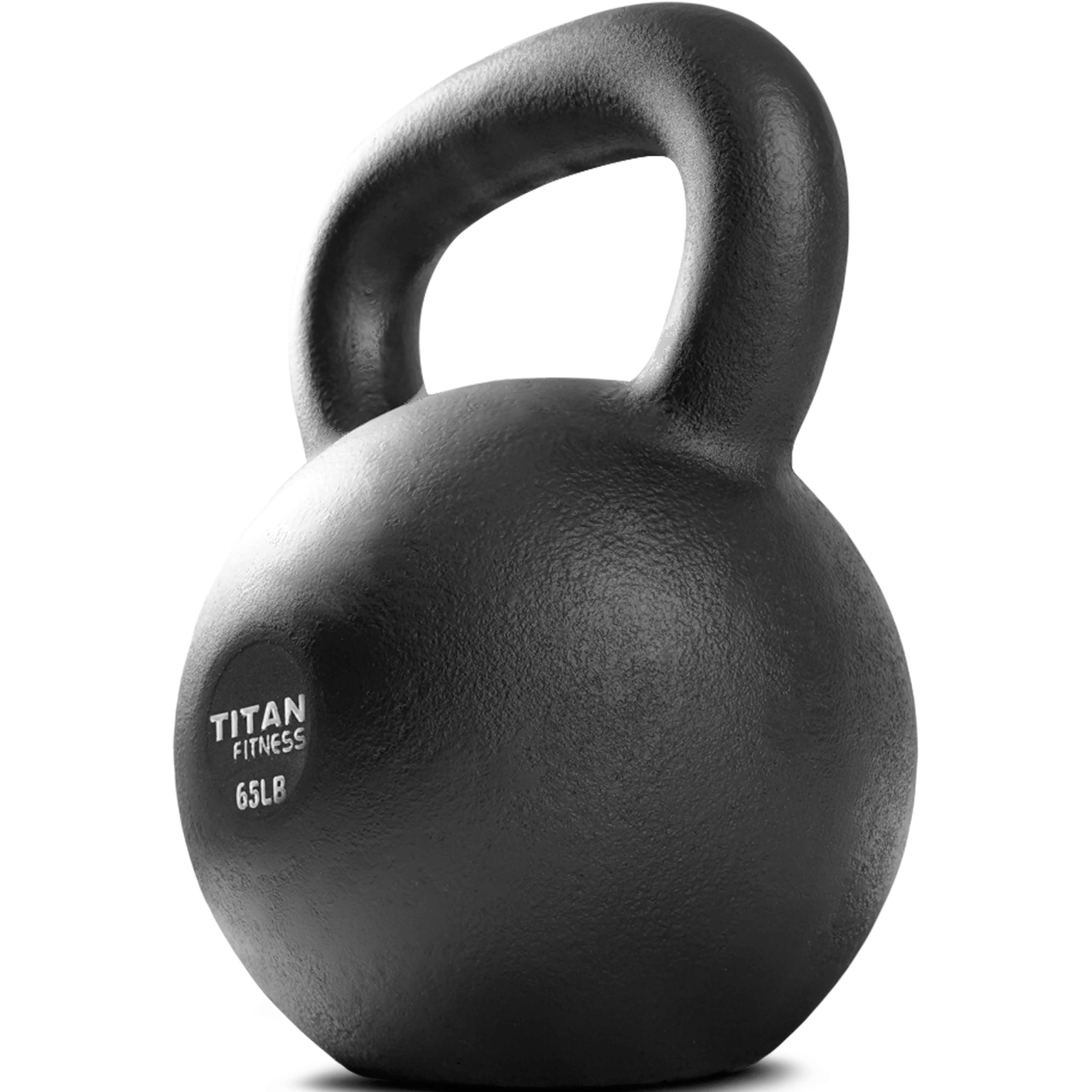 Cast Iron Kettlebell Weight, 65 lb