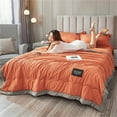 thumbnail image 2 of 59x79IN Lightweight Comforter, Thin Single/Double Summer Quilts for Children Breathable Soft Breathable Silky Smooth Lightweight Summer Comforter, Room Decor for Chair, Sofa, Home Decor, 2 of 9
