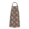 thumbnail image 2 of Lsque Colorful Flowers with Butterfly Waterproof Apron Chef Aprons for Men Heavy Duty Chemical Work Apron Extra Long Grilling Aprons with Adjustable Bib Apron, 2 of 9