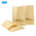 thumbnail image 3 of Unique Bargains Brown Kraft Pouches, 10pcs 10x7' Plant Saving Envelope with Window, 3 of 7