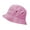 Baby Pink, variant on Glory Max Summer Beach Bucket Hat 100% Cotton Sun Visor Fishing Packable Cap Khaki
