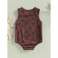 thumbnail image 4 of Bagilaanoe Newborn Baby Girl Boy Rompers Print Sleeveless Bodysuit 3M 6M 12M 18M Infant Summer Casual One Piece Jumpsuit, 4 of 8