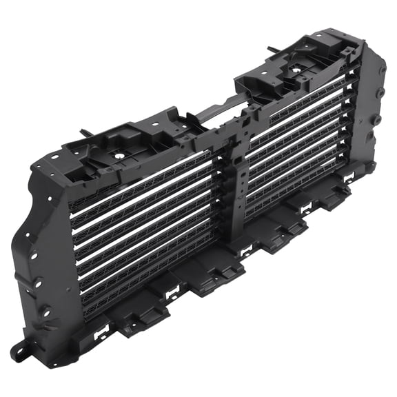 Fit For Ford F-150 2021-2025 Upper Radiator Grille Air Shutter Control Assembly