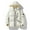 #H-Beige, variant on GuangCheng Coats for Men Hooded Zippered Open Front Fleece Thick Stand Collar Warm Jackets for Fall Winter