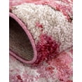 thumbnail image 5 of Unique Loom Basilica Collection Area Rug - Malasana (5' Round Pink/Beige), 5 of 7