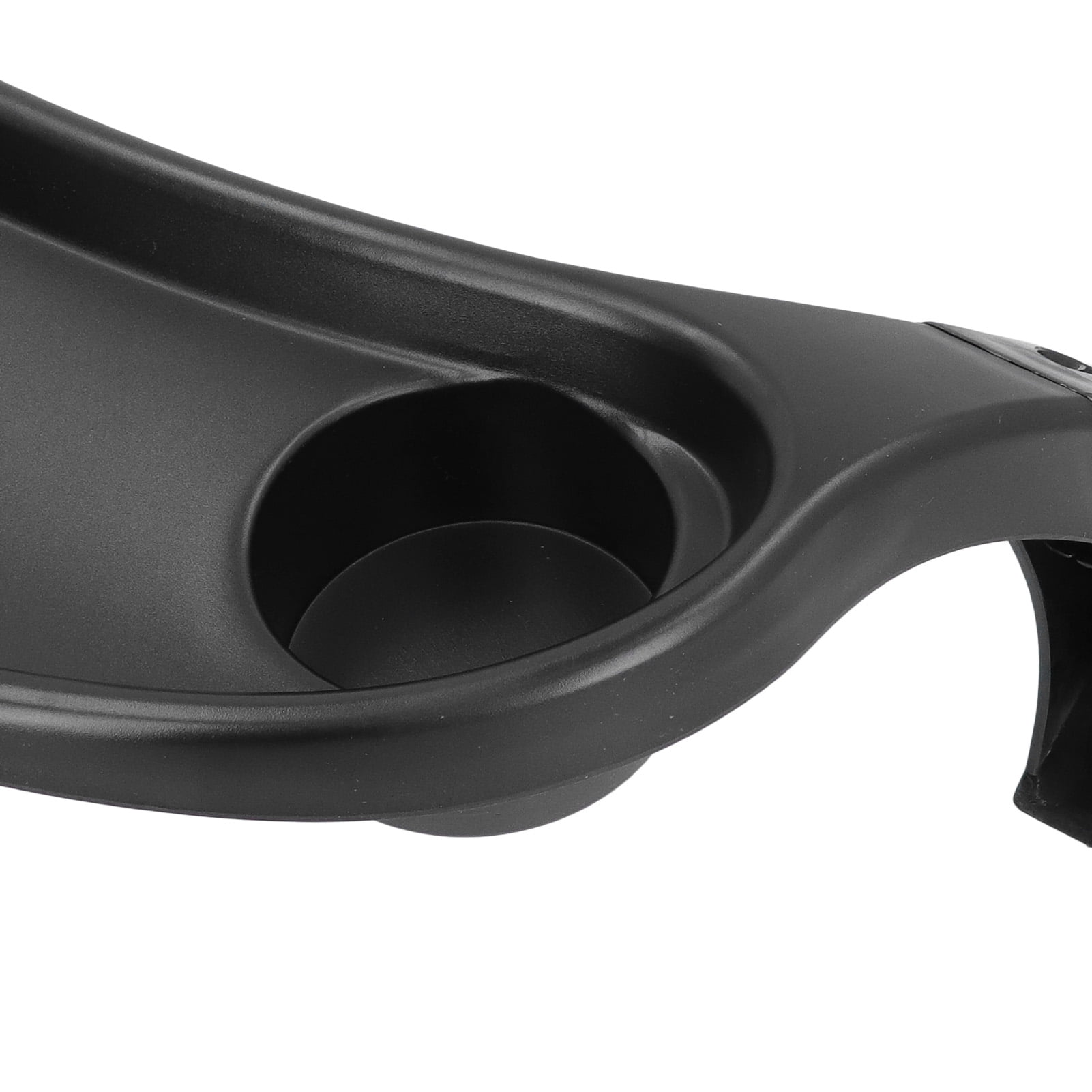 Riousery Quick Installation Stroller Snack Tray Attachment with Cup Holder for Baby and Toddler, Easy to Clean Durable Plastic, 16.93 inches / 43 cm, Black