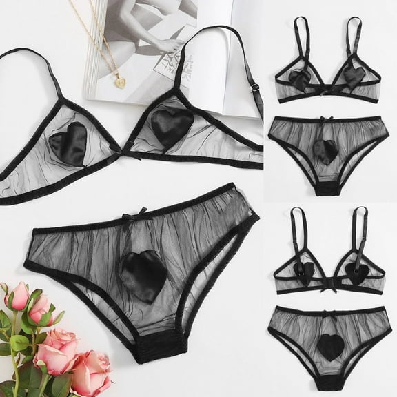 uublik Lingerie Set for Women Sexy Naughty Sexy Naughty Babydoll Plus Size Bodysuit Lace